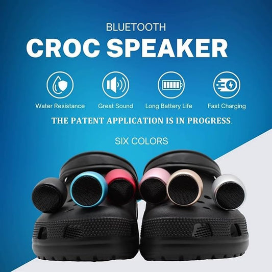 Mini Bluetooth Speaker Clog/Croc Charm