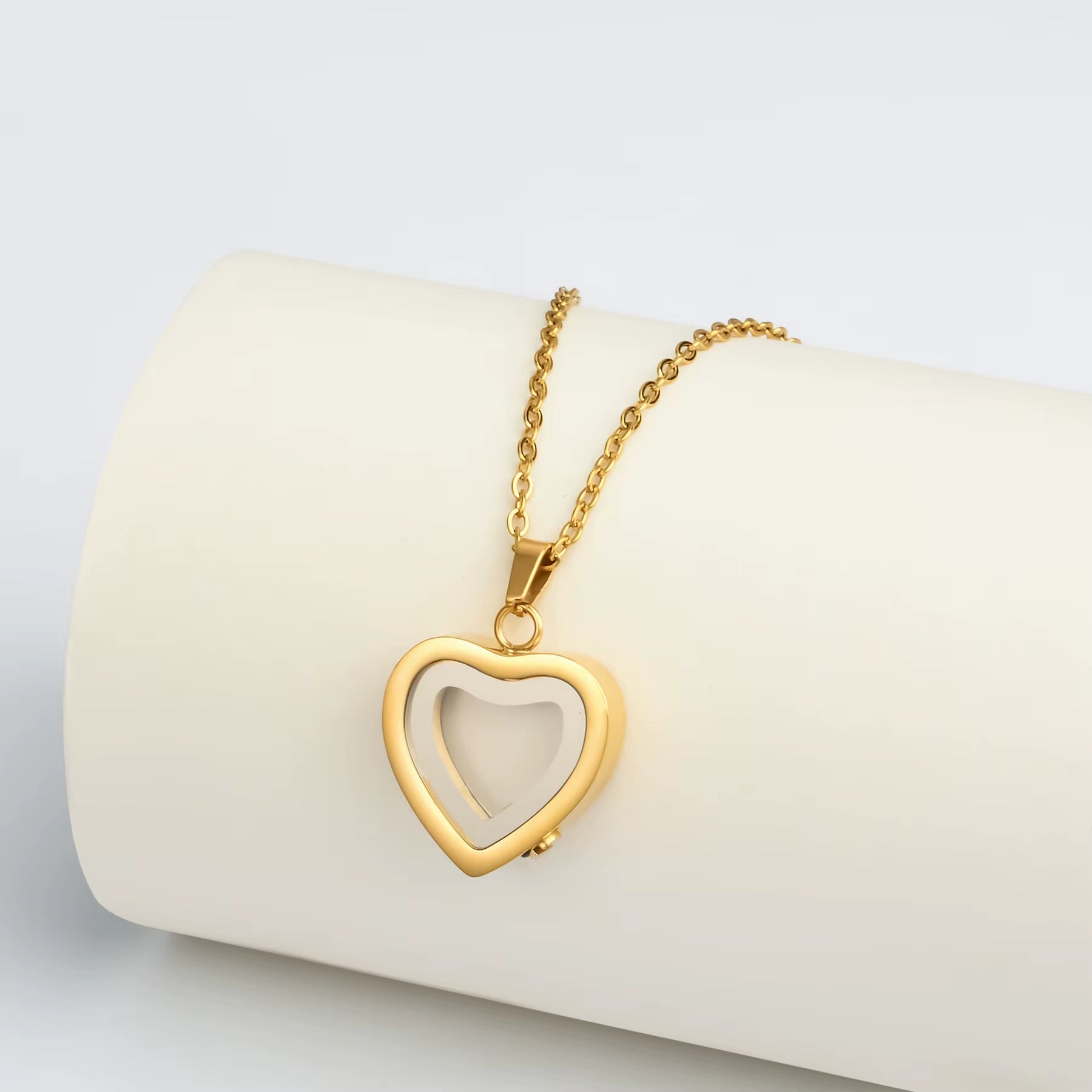 EternalBond Heart Cremation Necklace