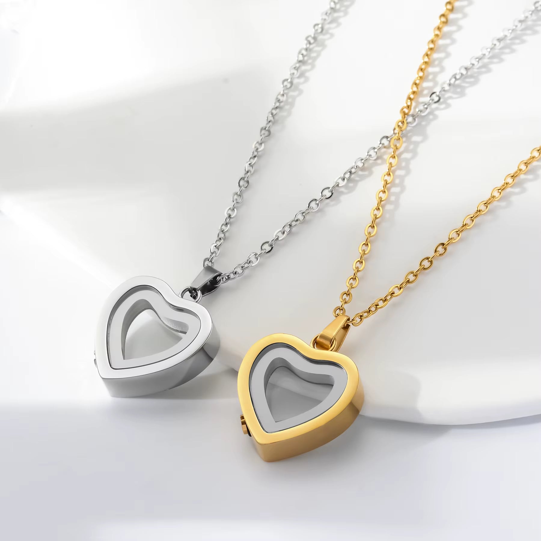 EternalBond Heart Cremation Necklace