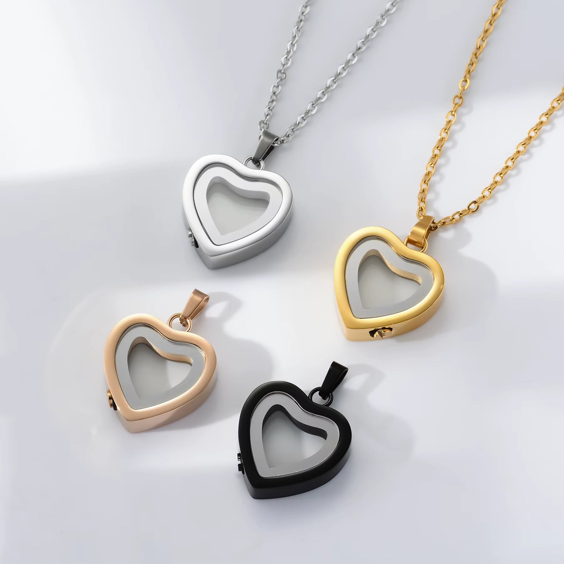 EternalBond Heart Cremation Necklace